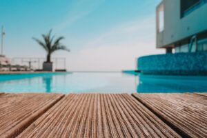 gute Aussicht Pool